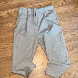 Gingham pants